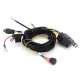 Lazer Lamps Single-Lamp Wiring Kit (4 Pin, Deutsch DT, 12V) PN: 1L-DT4-200